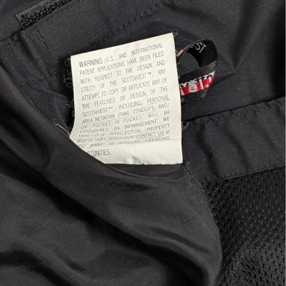 SCOTTEVEST TEC 2.0 Get Wired Convertible‎ Jacket Vest Mens Large Black Utility - Picture 14 of 16